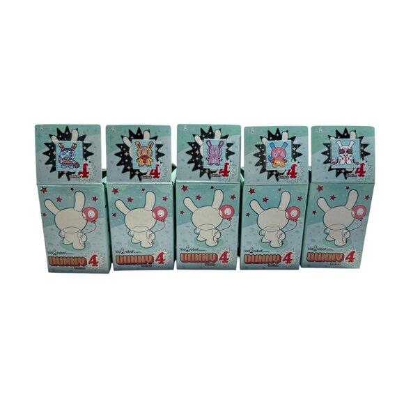 Kidrobot Dunny Series 4 - 5 Dunnys from 2007 - Picture 4 of 16